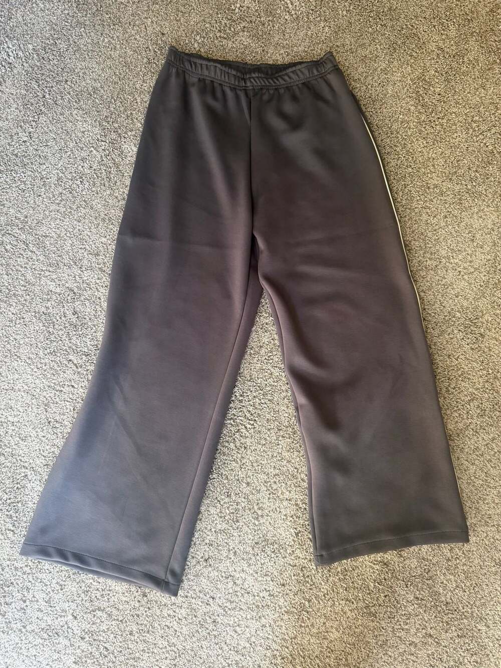 HaveOne PJA-M211 Wide-Leg Pantalone Grigio Sweatpants